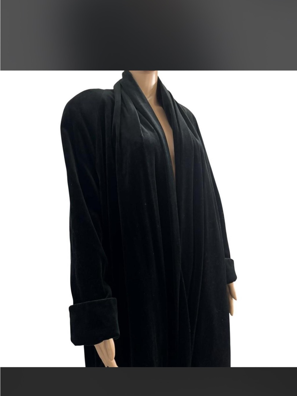 Black Velvet Coat
